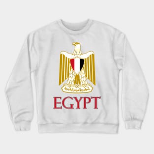 Egypt - Egyptian Coat of Arms Design Crewneck Sweatshirt